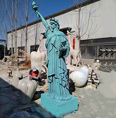 Life size Statue of Liberty sculpture